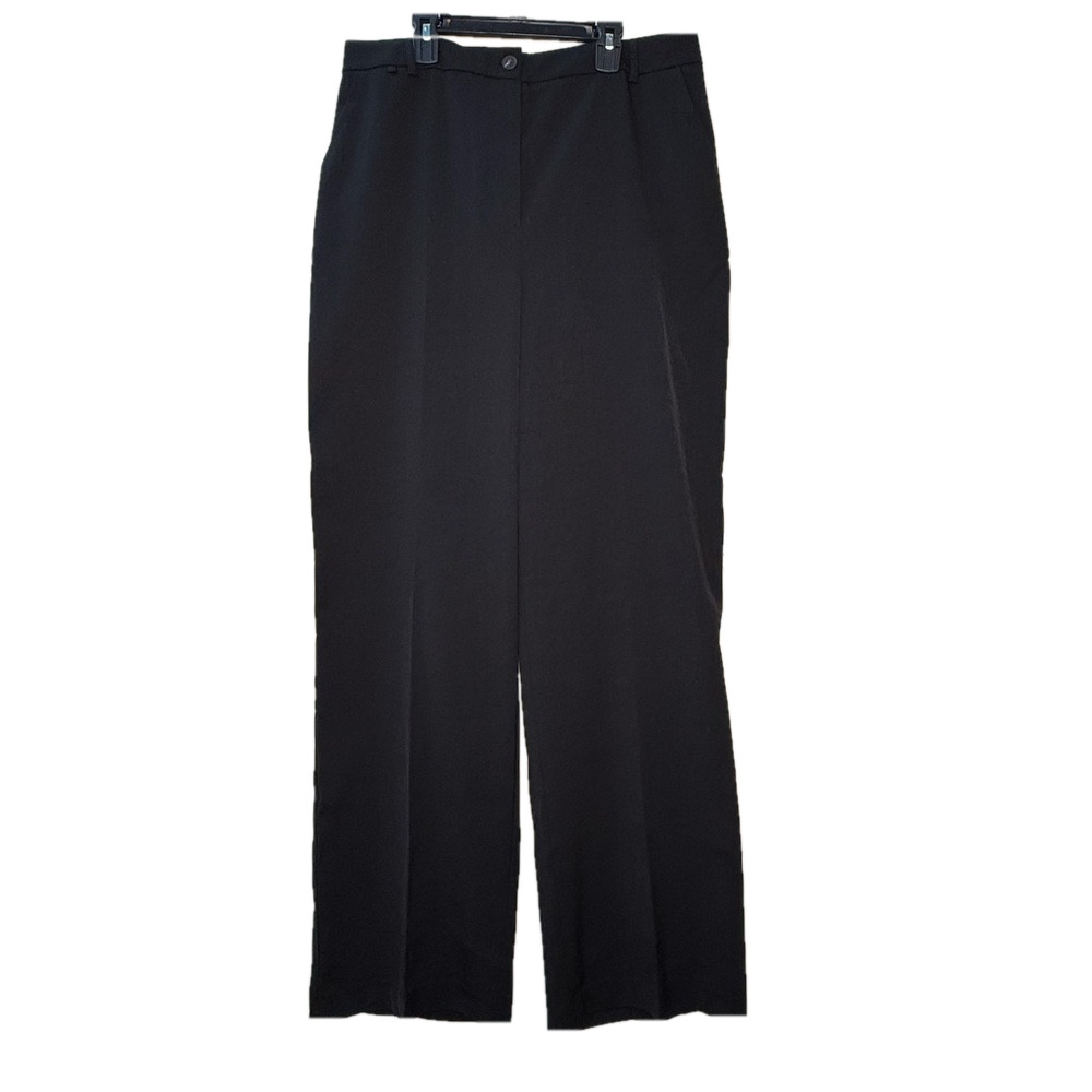 TOPSHOP Women’s Size 10 Black Pleated straight leg high waisted dress pants NWT